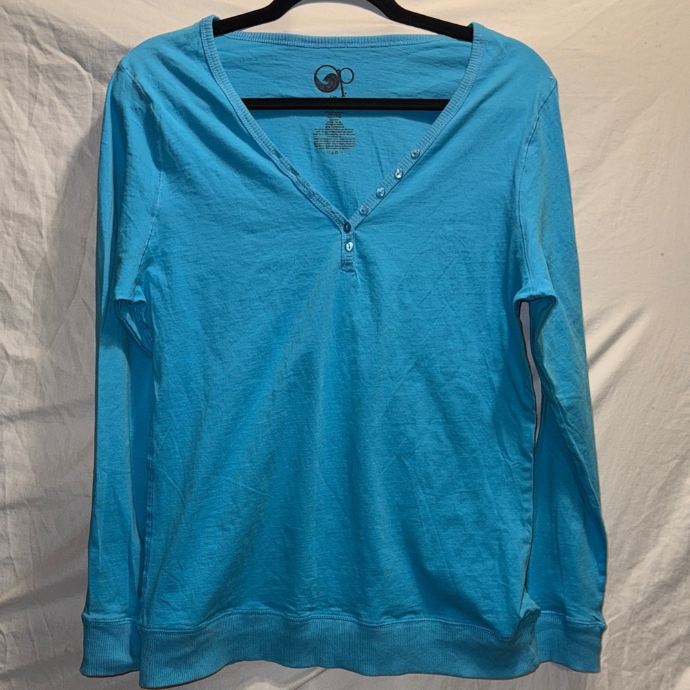 OP Bright Blue Graphic Tee